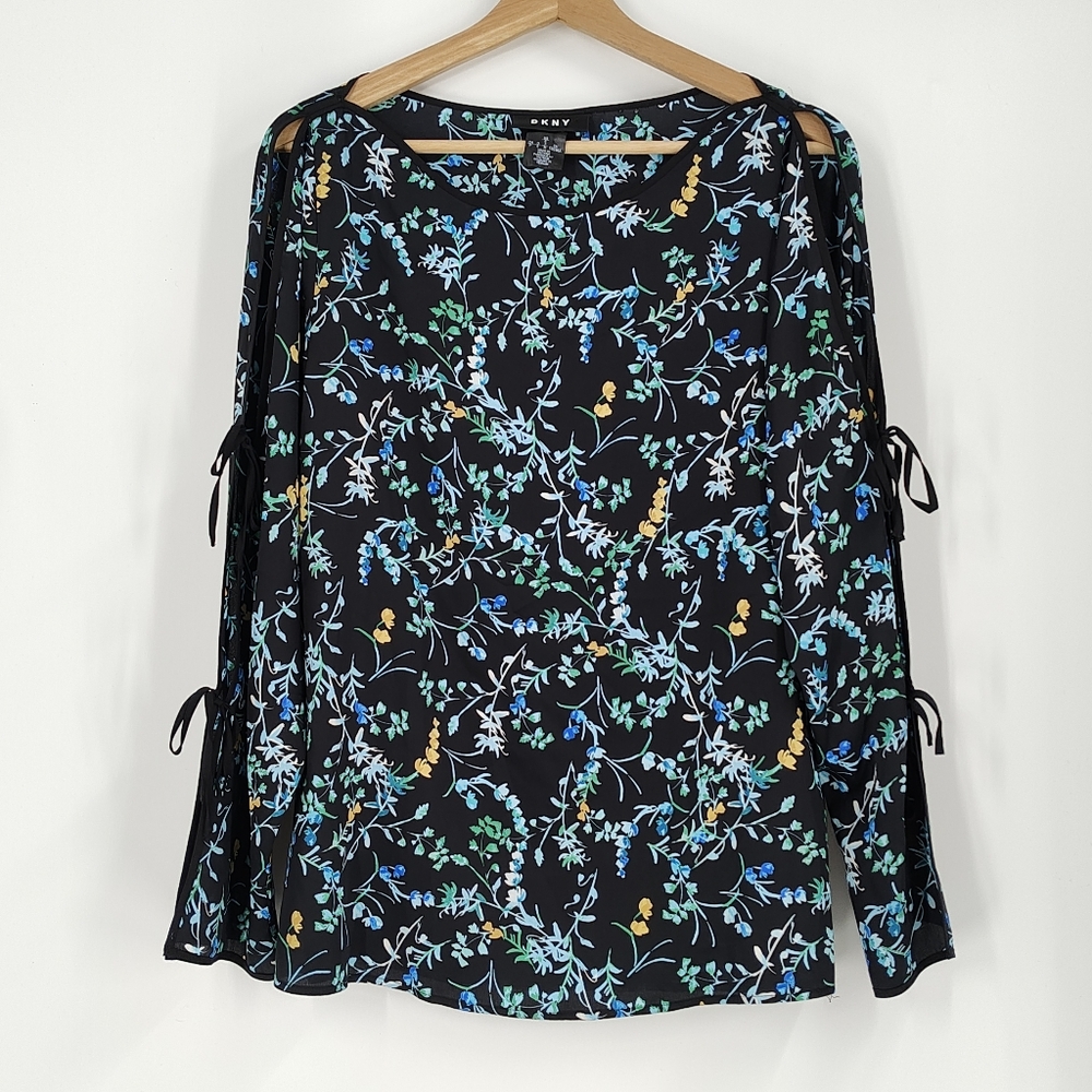 DKNY | tied sleeve top